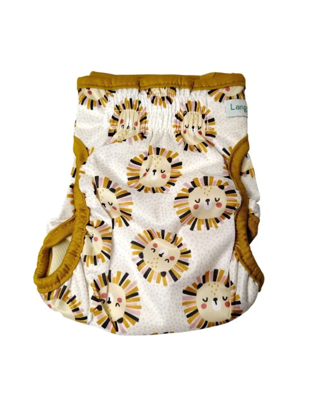 Reusable Washable Female Dog Diapers 3-Pack Medium By Langsprit